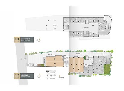 Bacement & Ground Floor Plan